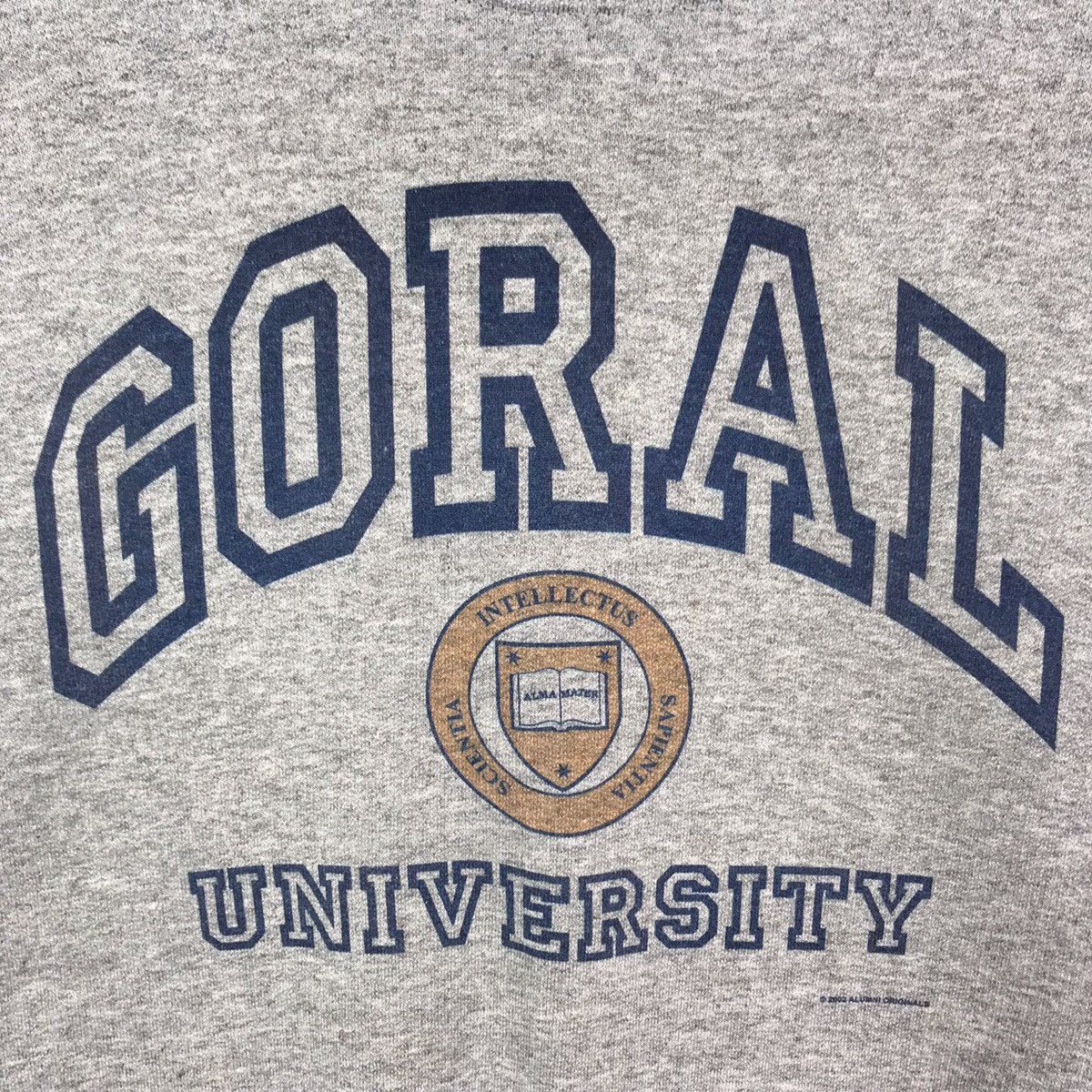Vintage Vintage 00s Coral University Sweatshirt Size US XL / EU 56 / 4 - 3 Thumbnail