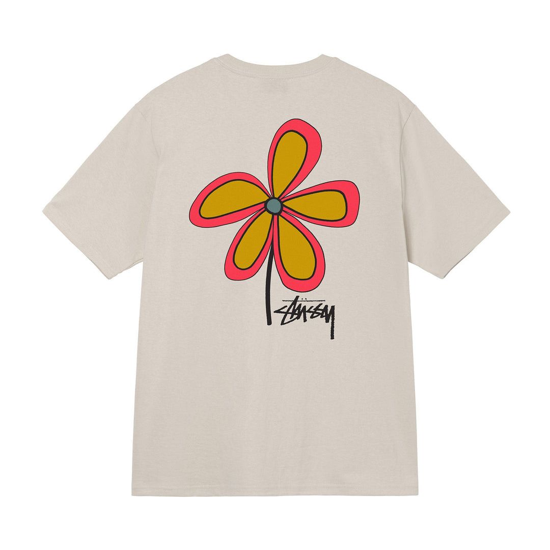 Stussy Flower T Shirt White | Grailed