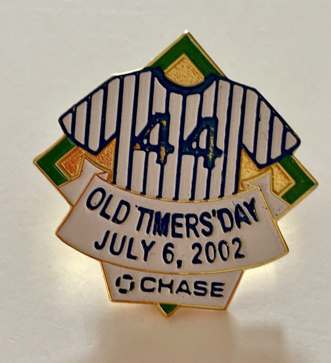 New York Yankees #44 Yankees 2002 Old Timers Day Official Pin Size ONE SIZE - 1 Thumbnail