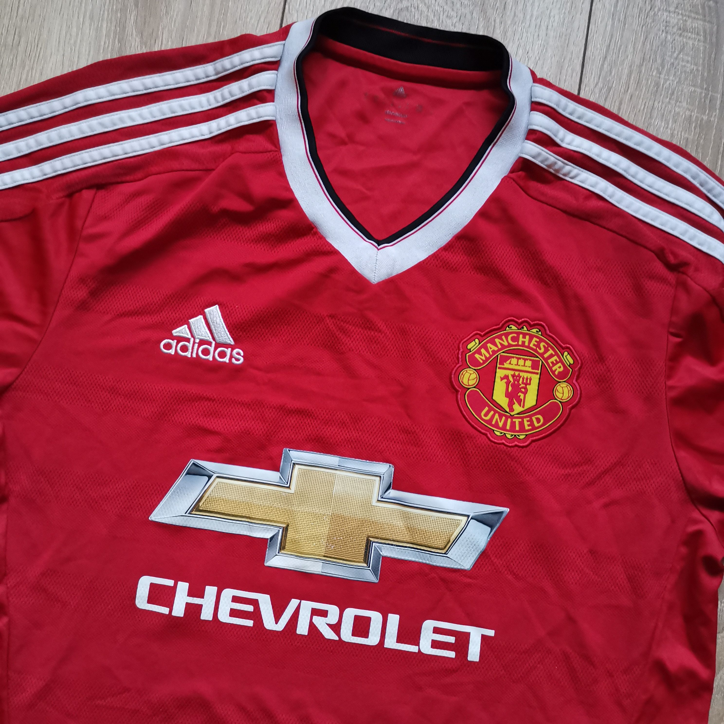 Adidas Manchester United Home 2015 2016 Adidas Soccer Jersey Size US M / EU 48-50 / 2 - 5 Thumbnail
