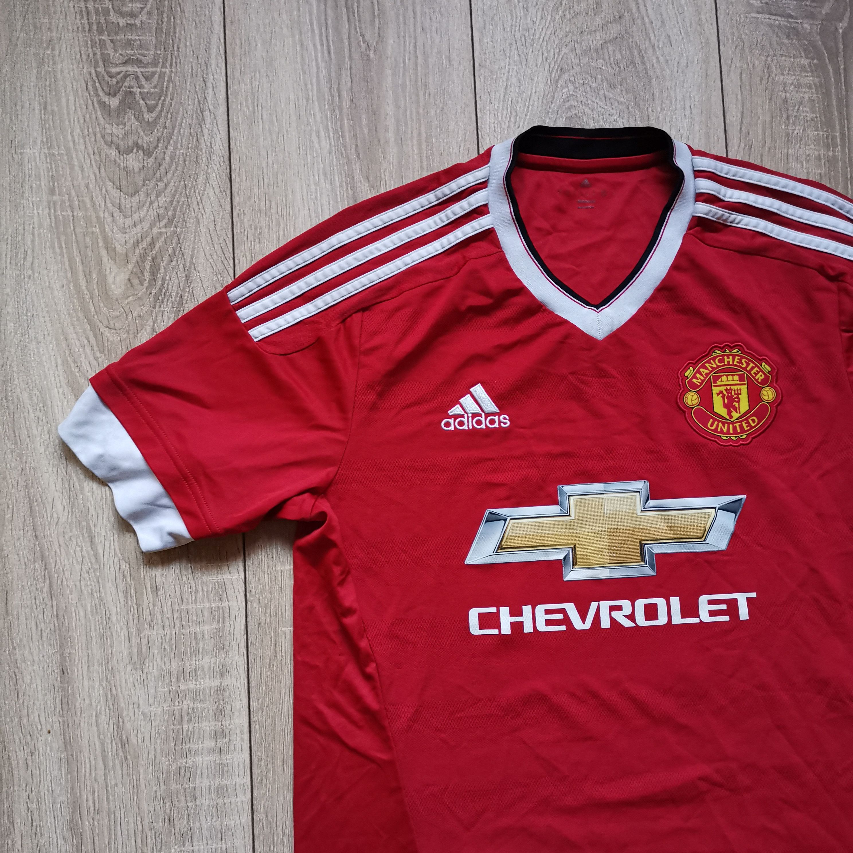 Adidas Manchester United Home 2015 2016 Adidas Soccer Jersey Size US M / EU 48-50 / 2 - 1 Thumbnail