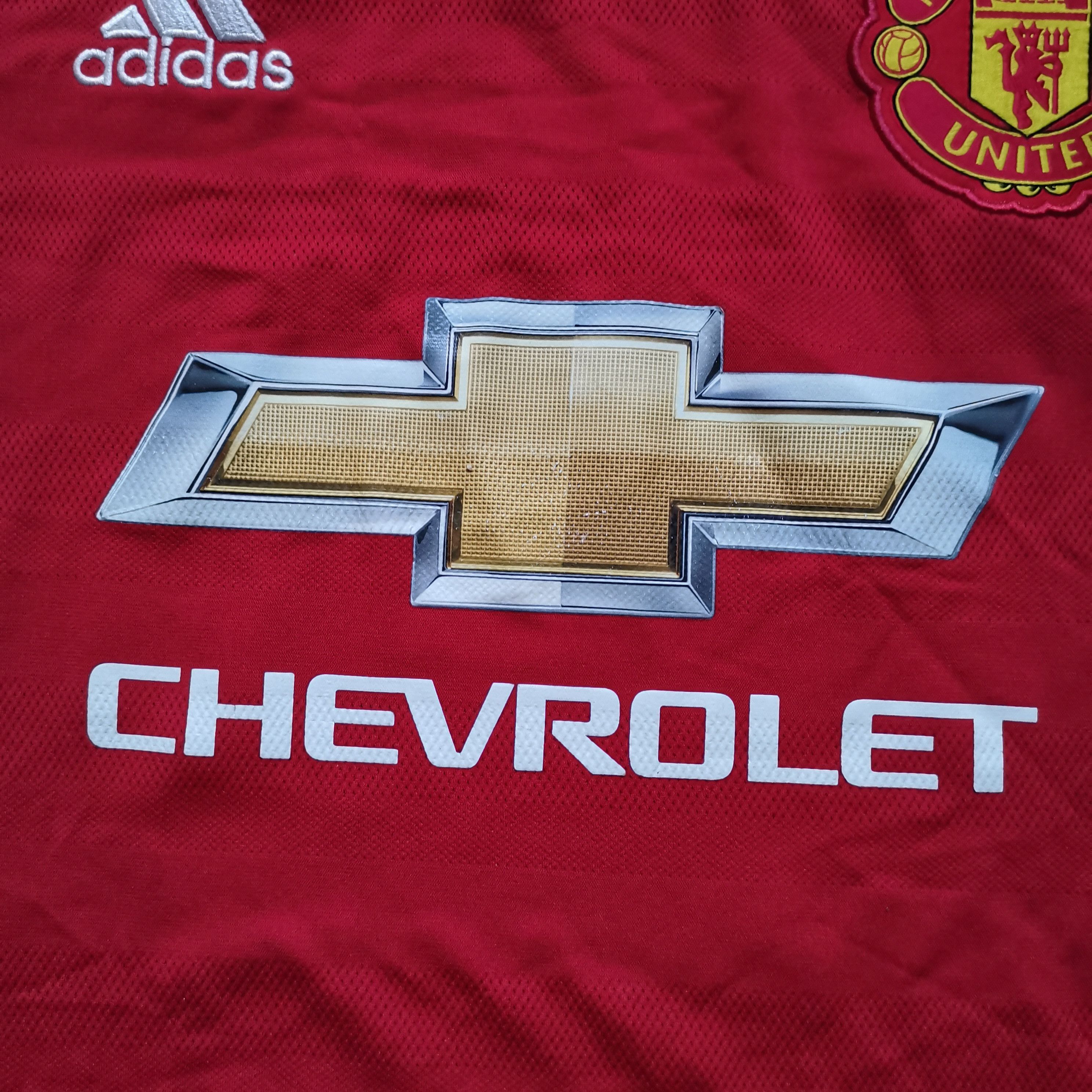 Adidas Manchester United Home 2015 2016 Adidas Soccer Jersey Size US M / EU 48-50 / 2 - 3 Thumbnail