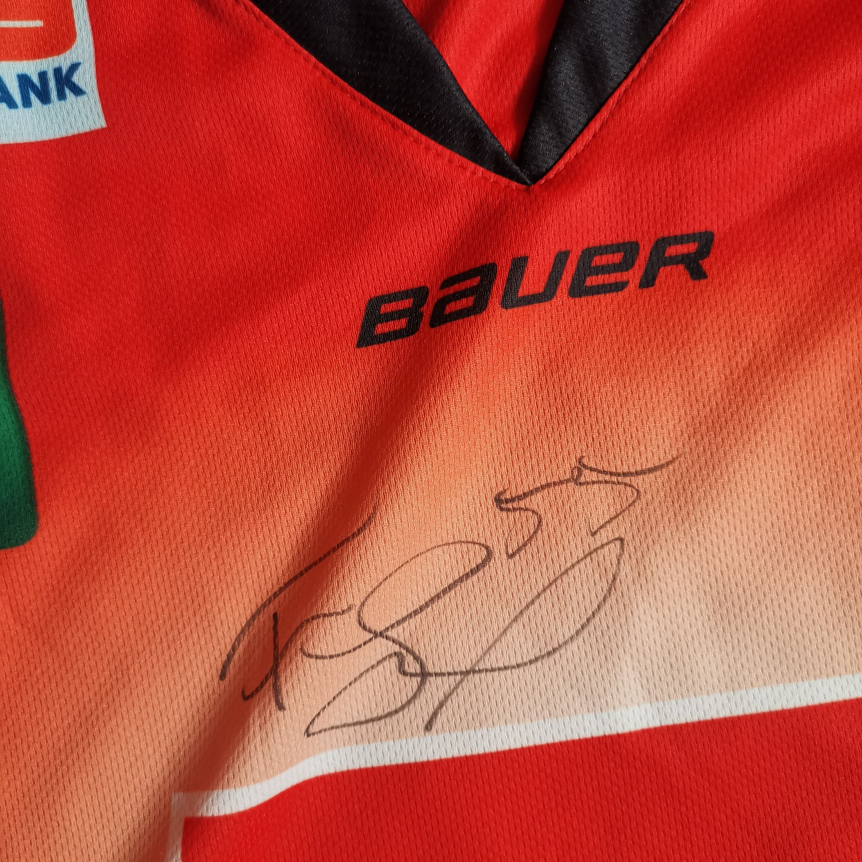 NHL HC Innsbruck Die Haie #55 Francis Lemieux signed autograph Size US L / EU 52-54 / 3 - 4 Thumbnail