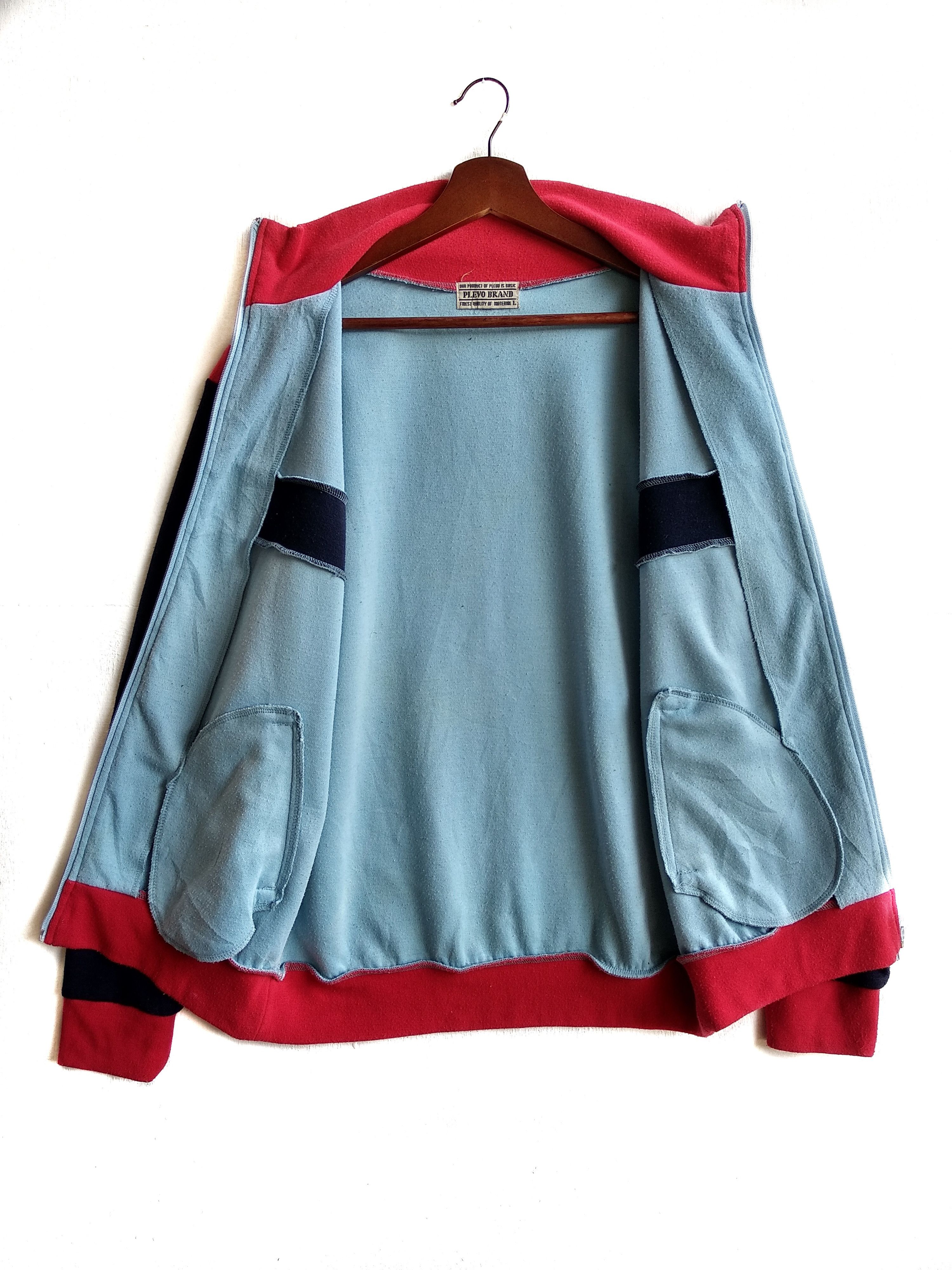 Japanese Brand Vintage Plevo Brand Sweater,Size L, Multicolour,Retro Style Size US L / EU 52-54 / 3 - 3 Thumbnail
