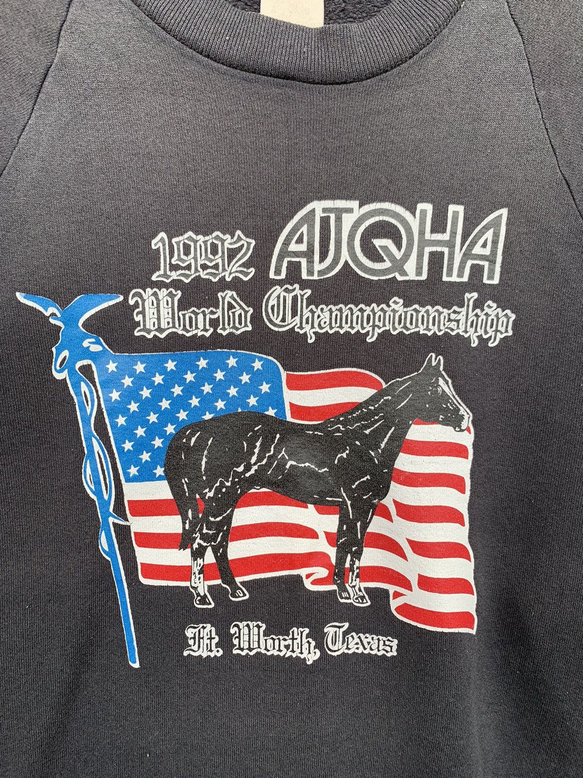 Vintage Vintage 1992 ATQHA World Championship Sweatshirt Size US S / EU 44-46 / 1 - 3 Thumbnail