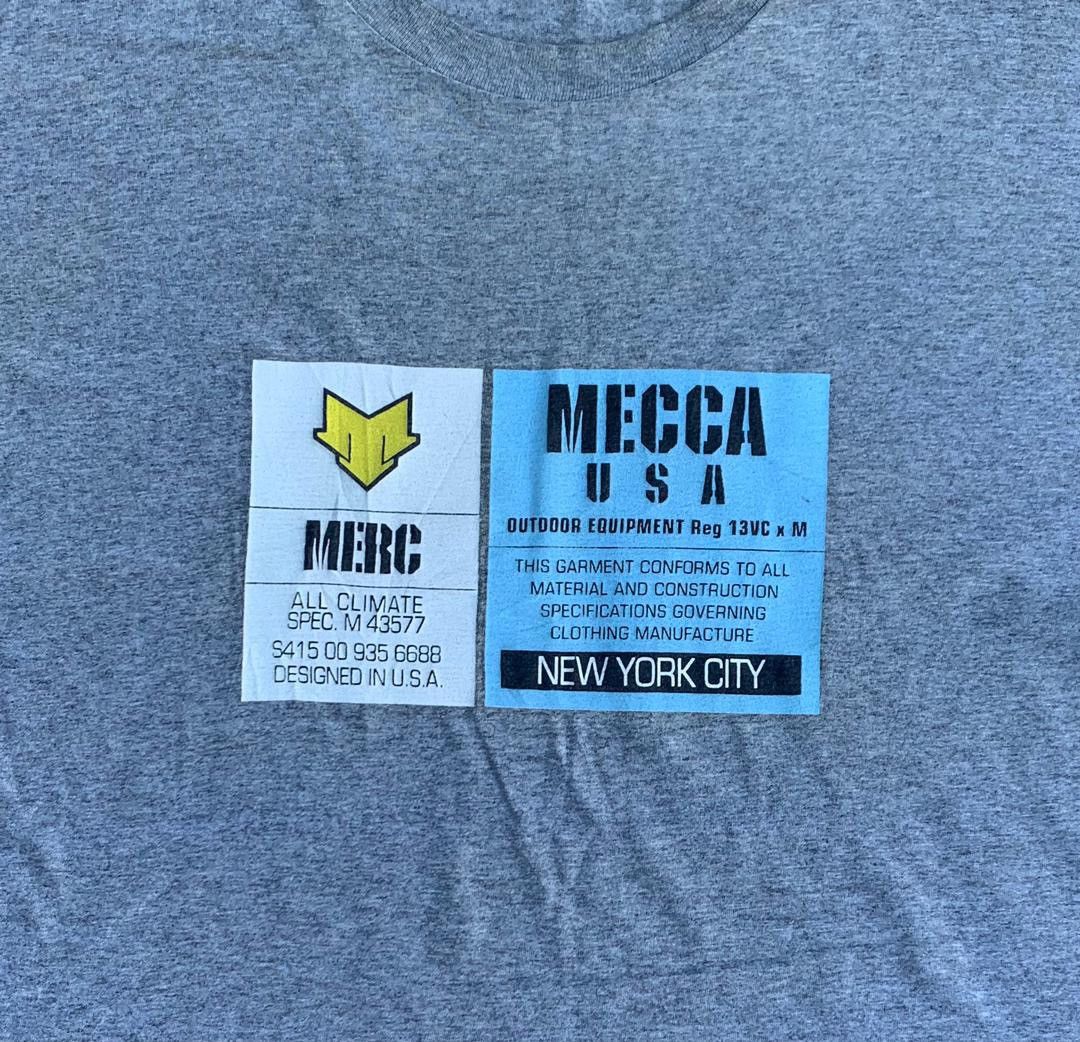 Mecca × Vintage vintage tee B19 MECCA MERC USA NY Size US XXL / EU 58 / 5 - 2 Thumbnail