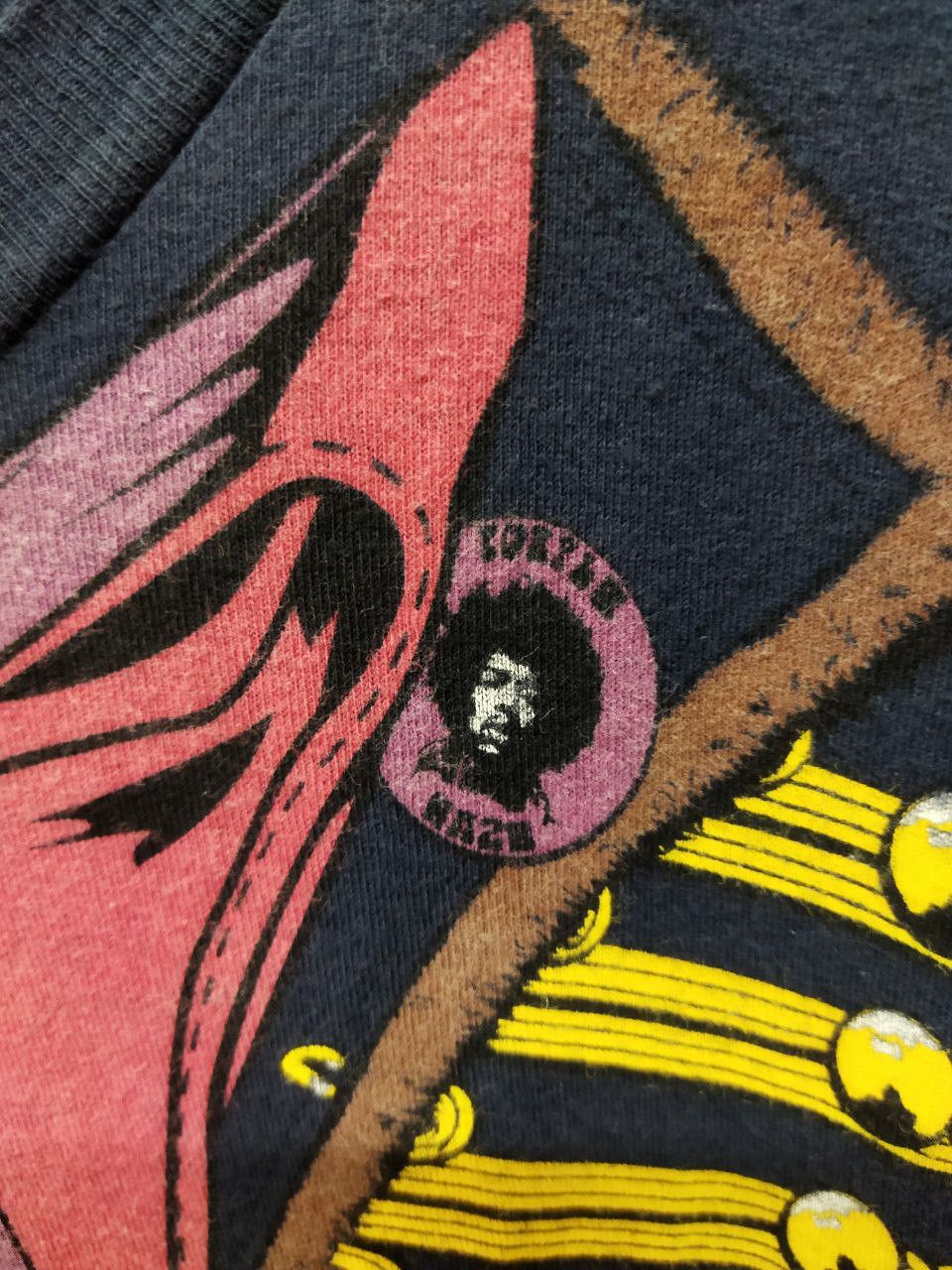 Band Tees Vintage Jimi Hendrix Overprint T-shirt Size US L / EU 52-54 / 3 - 3 Thumbnail