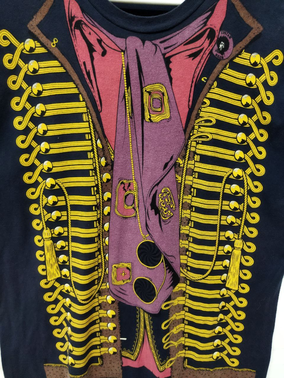Band Tees Vintage Jimi Hendrix Overprint T-shirt Size US L / EU 52-54 / 3 - 4 Thumbnail
