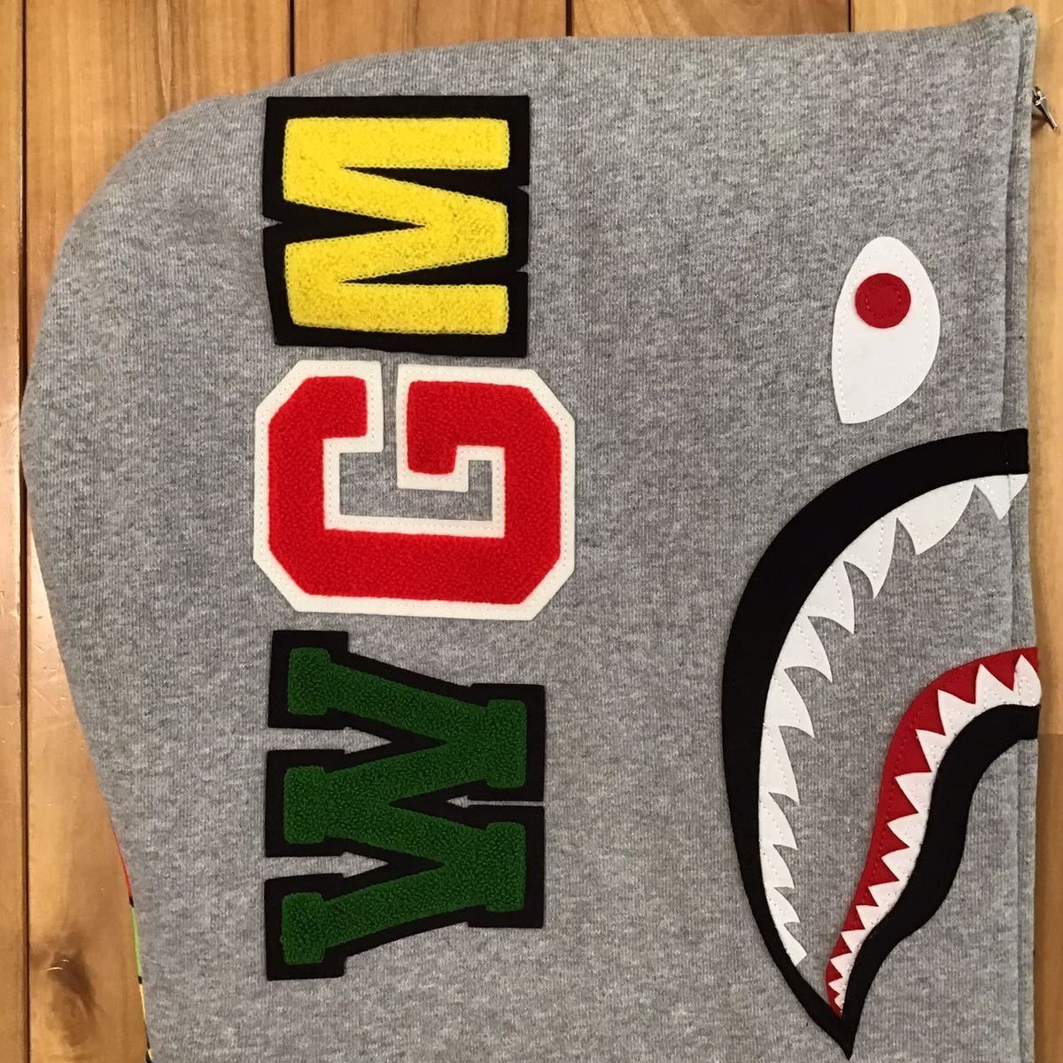 Bape 🔥NW 20th Anniversary Shark full zip hoodie psyche camo BAPE Size US XL / EU 56 / 4 - 4 Thumbnail