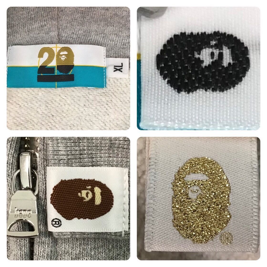 Bape 🔥NW 20th Anniversary Shark full zip hoodie psyche camo BAPE Size US XL / EU 56 / 4 - 8 Thumbnail