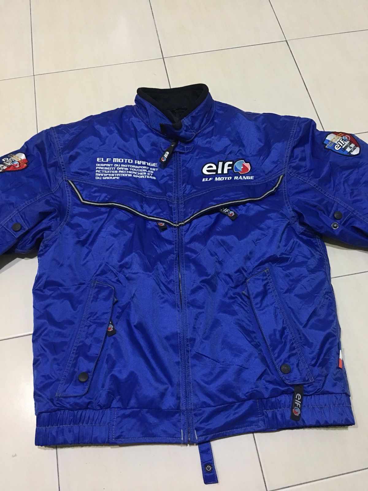 Japanese Brand RARE Elf Motorcycle Jacket Size US L / EU 52-54 / 3 - 4 Thumbnail