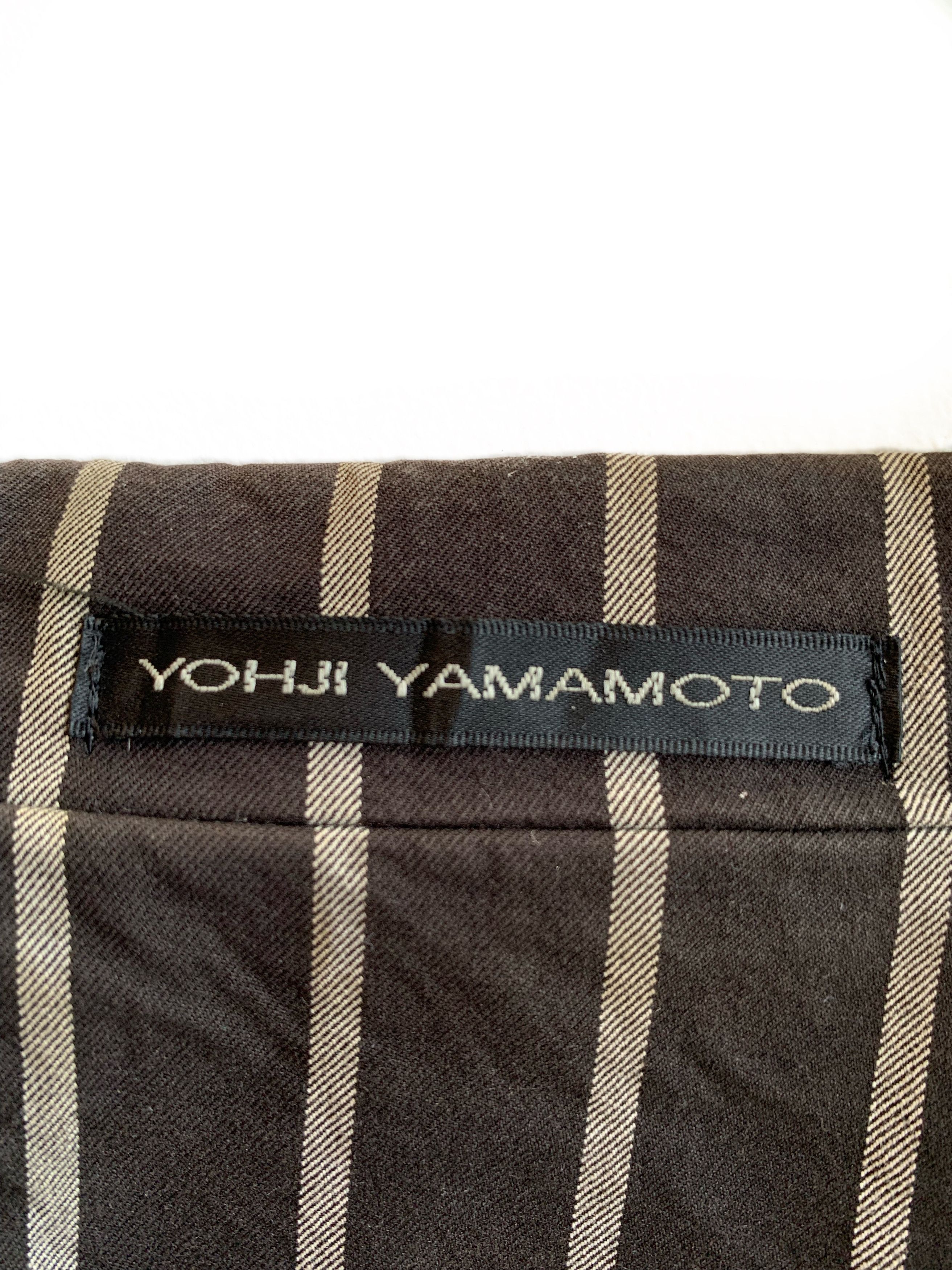 Yohji Yamamoto Yohji Yamamoto Stripes Blazer Size 42S - 10 Thumbnail