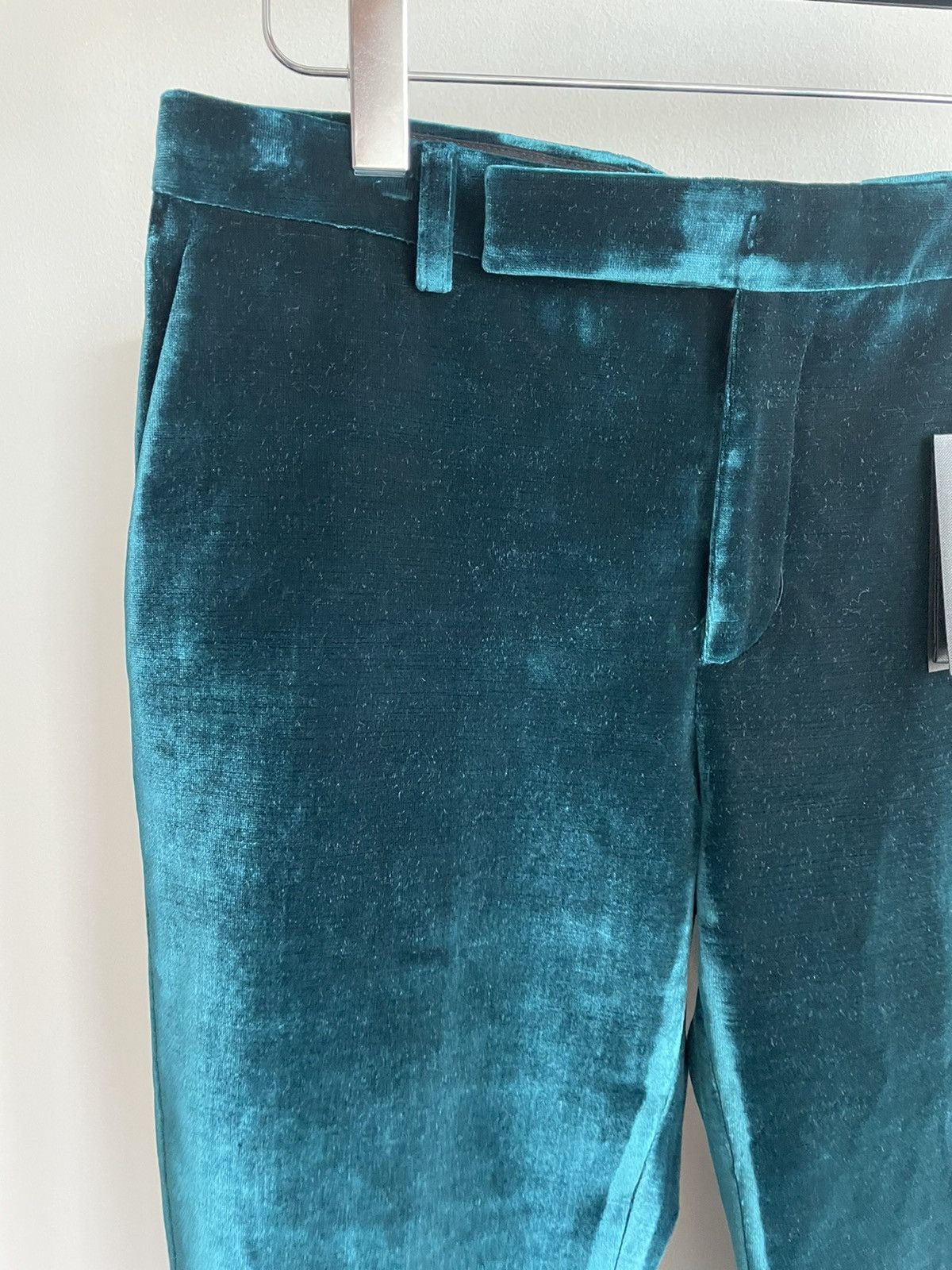Hedi Slimane × Saint Laurent Paris × Yves Saint Laurent Rare $2,500 Value Super Runway Limited Edition Viscose Pant Size US 31 - 7 Thumbnail