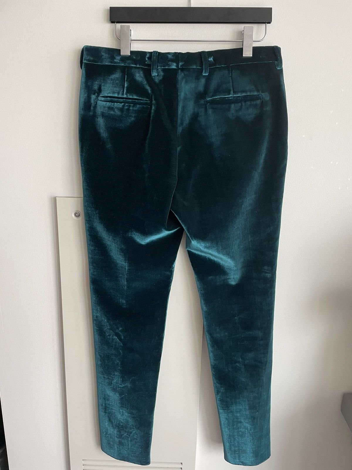 Hedi Slimane × Saint Laurent Paris × Yves Saint Laurent Rare $2,500 Value Super Runway Limited Edition Viscose Pant Size US 31 - 22 Thumbnail