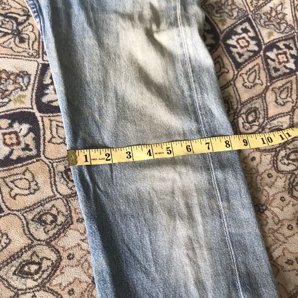 Levi's Vtg 80s Levis 501 Jeans Dirty Faded Lightwash Made in USA Size US 28 / EU 44 - 21 Thumbnail