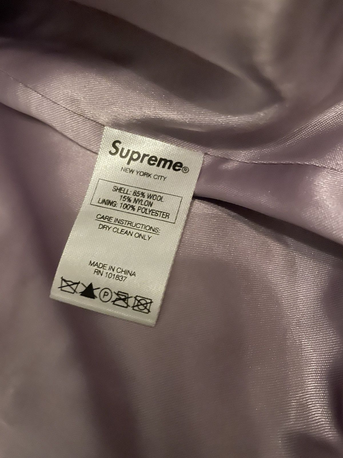 Supreme *Rare*Supreme FW16 Stars Zip Stadium Jacket size M Size US M / EU 48-50 / 2 - 5 Thumbnail