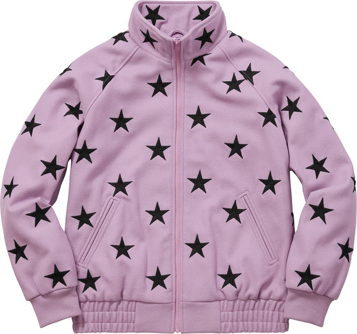 Supreme *Rare*Supreme FW16 Stars Zip Stadium Jacket size M Size US M / EU 48-50 / 2 - 2 Thumbnail