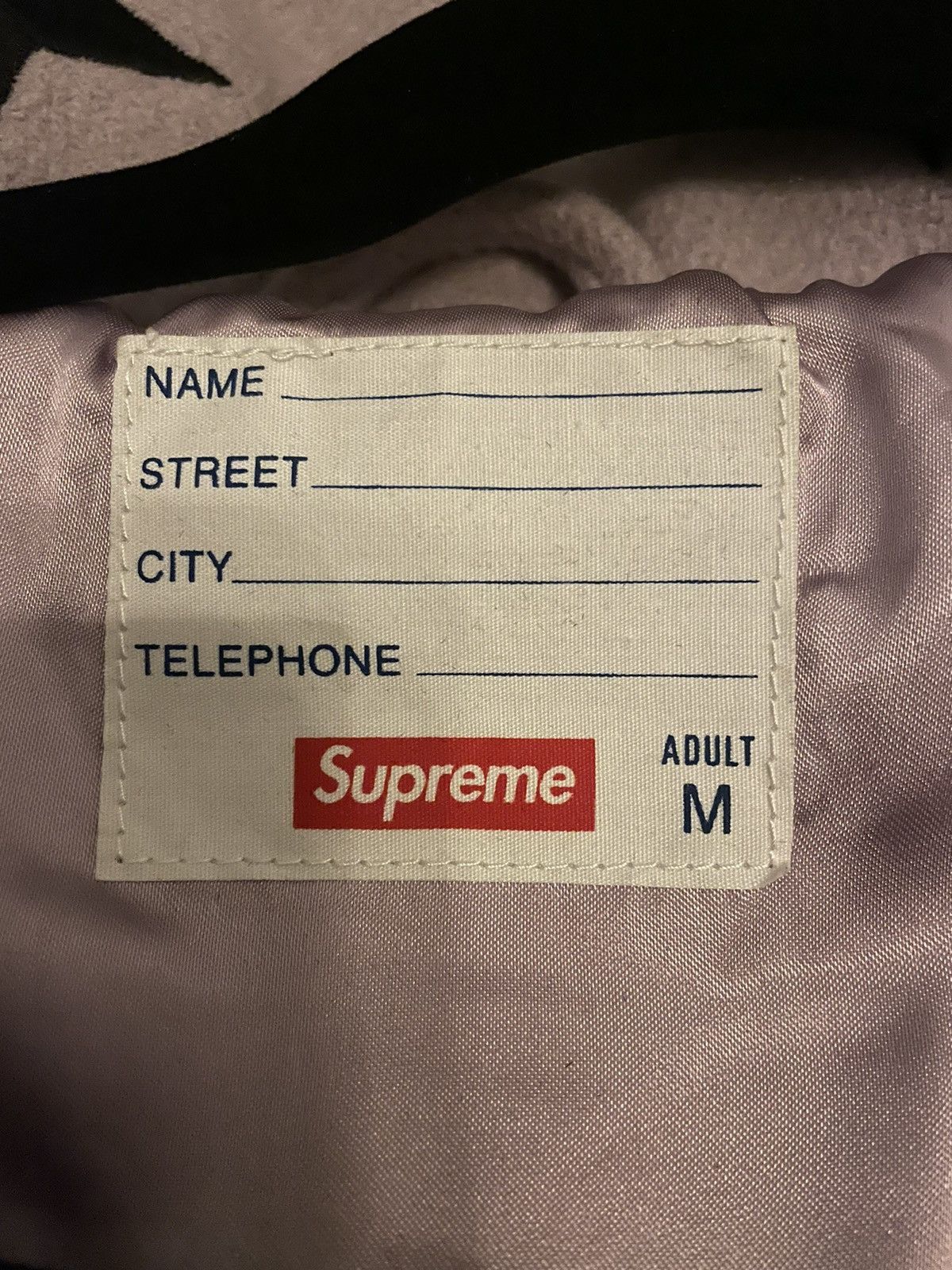 Supreme *Rare*Supreme FW16 Stars Zip Stadium Jacket size M Size US M / EU 48-50 / 2 - 6 Thumbnail