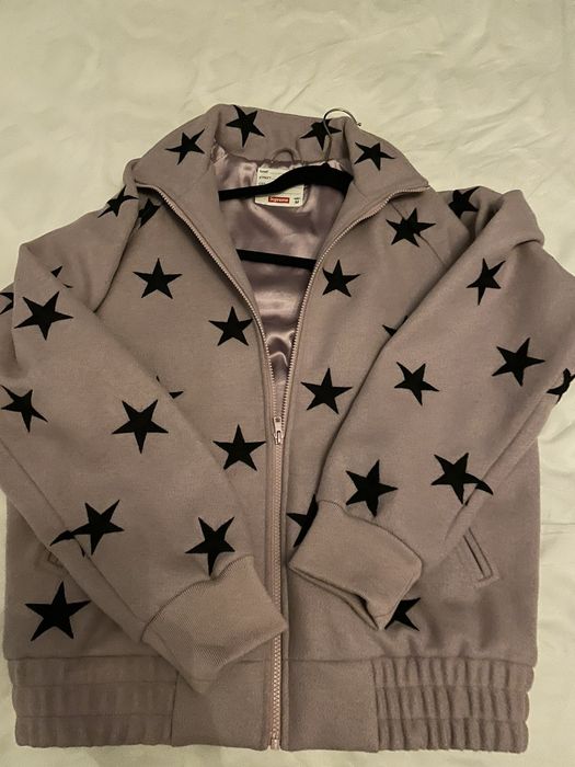 Supreme *Rare*Supreme FW16 Stars Zip Stadium Jacket size M | Grailed