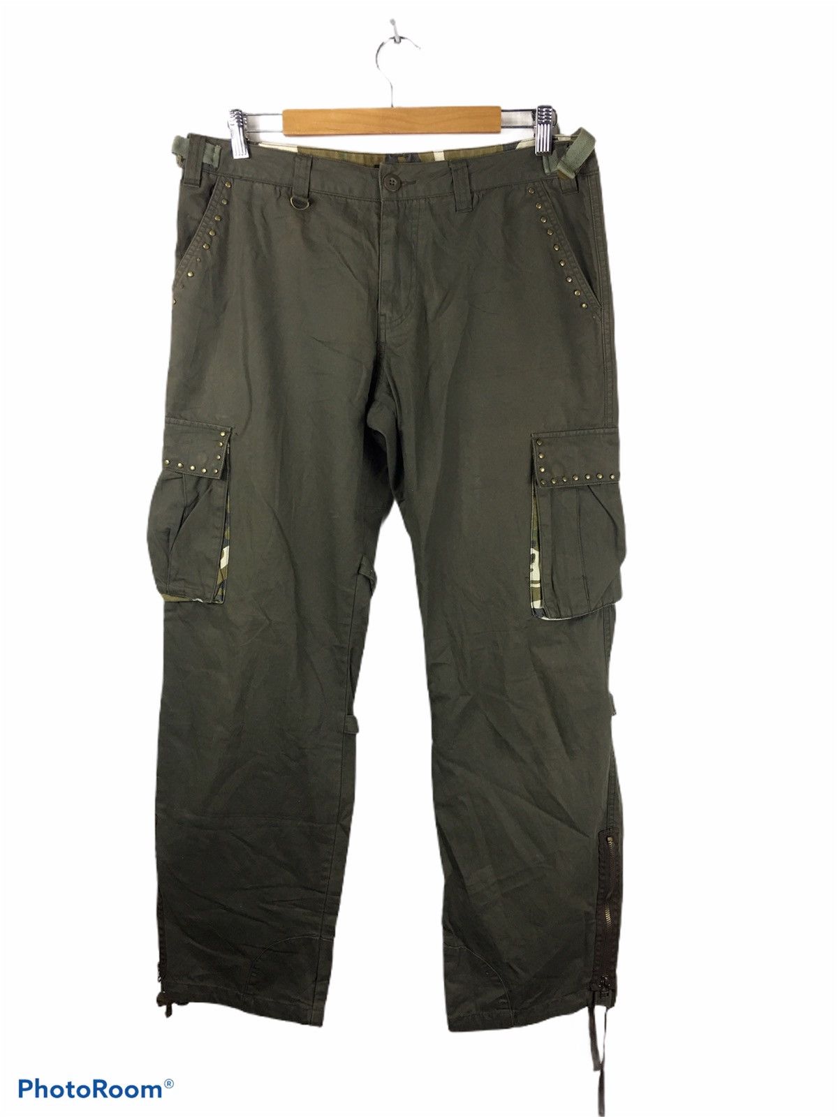 Japanese Brand BONDAGE X Rescue Squad Multipocket Zip Trouser Pants Size US 34 / EU 50 - 5 Thumbnail