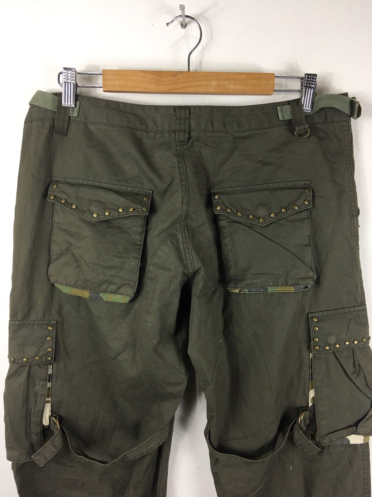 Japanese Brand BONDAGE X Rescue Squad Multipocket Zip Trouser Pants Size US 34 / EU 50 - 7 Thumbnail