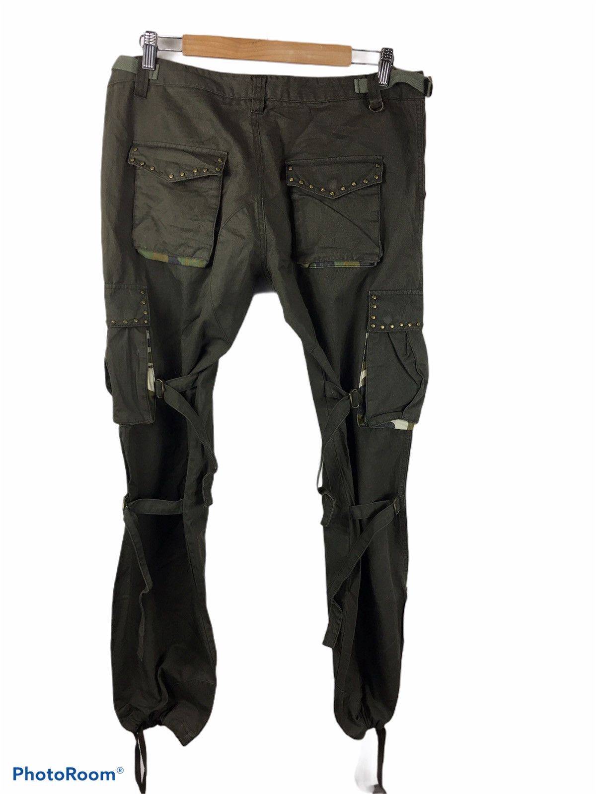 Japanese Brand BONDAGE X Rescue Squad Multipocket Zip Trouser Pants Size US 34 / EU 50 - 1 Thumbnail
