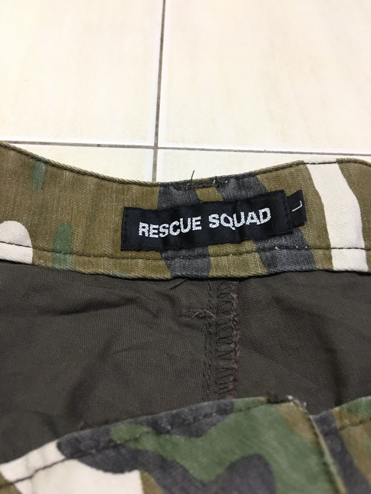 Japanese Brand BONDAGE X Rescue Squad Multipocket Zip Trouser Pants Size US 34 / EU 50 - 18 Thumbnail