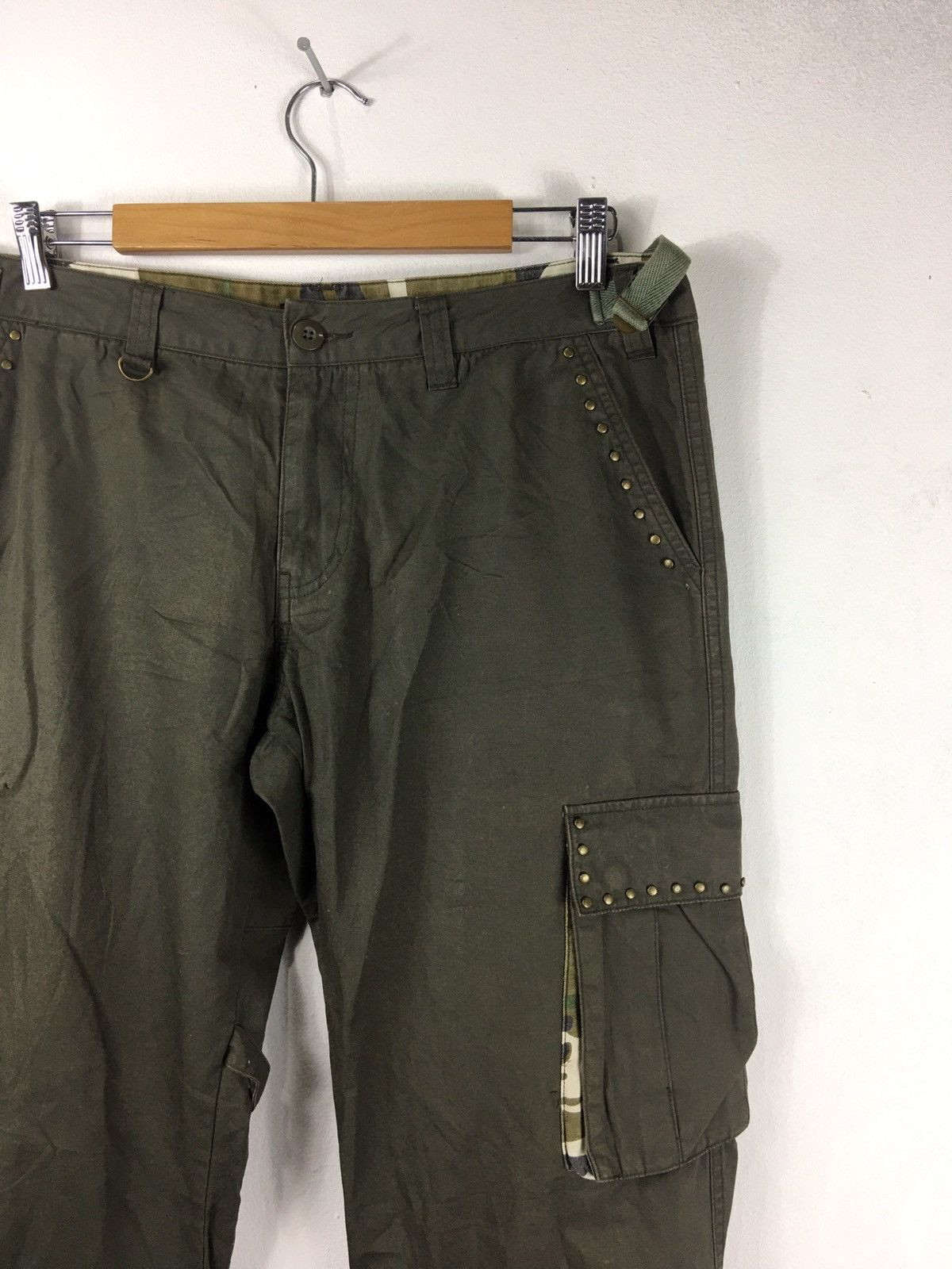 Japanese Brand BONDAGE X Rescue Squad Multipocket Zip Trouser Pants Size US 34 / EU 50 - 11 Thumbnail