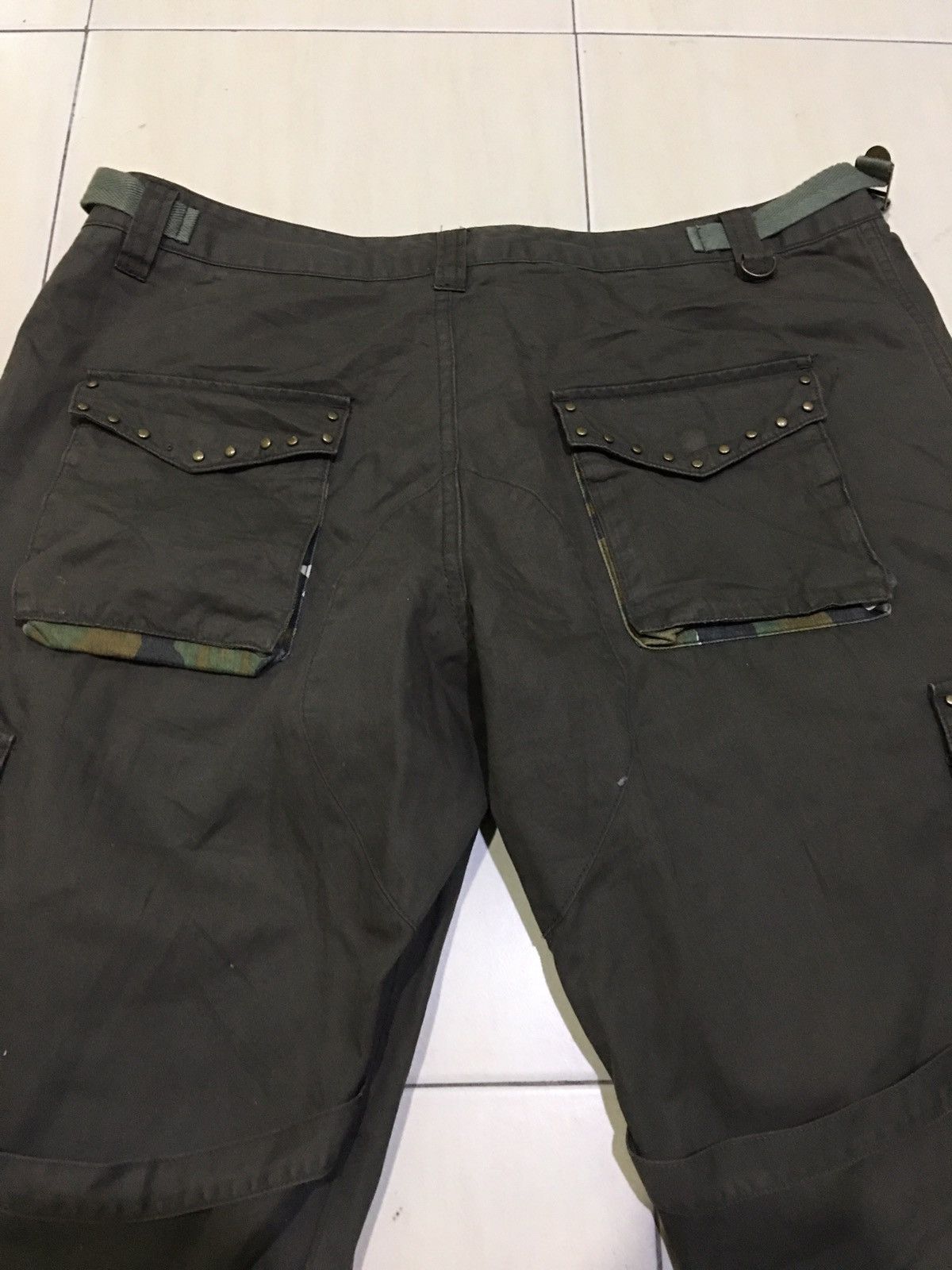 Japanese Brand BONDAGE X Rescue Squad Multipocket Zip Trouser Pants Size US 34 / EU 50 - 13 Thumbnail