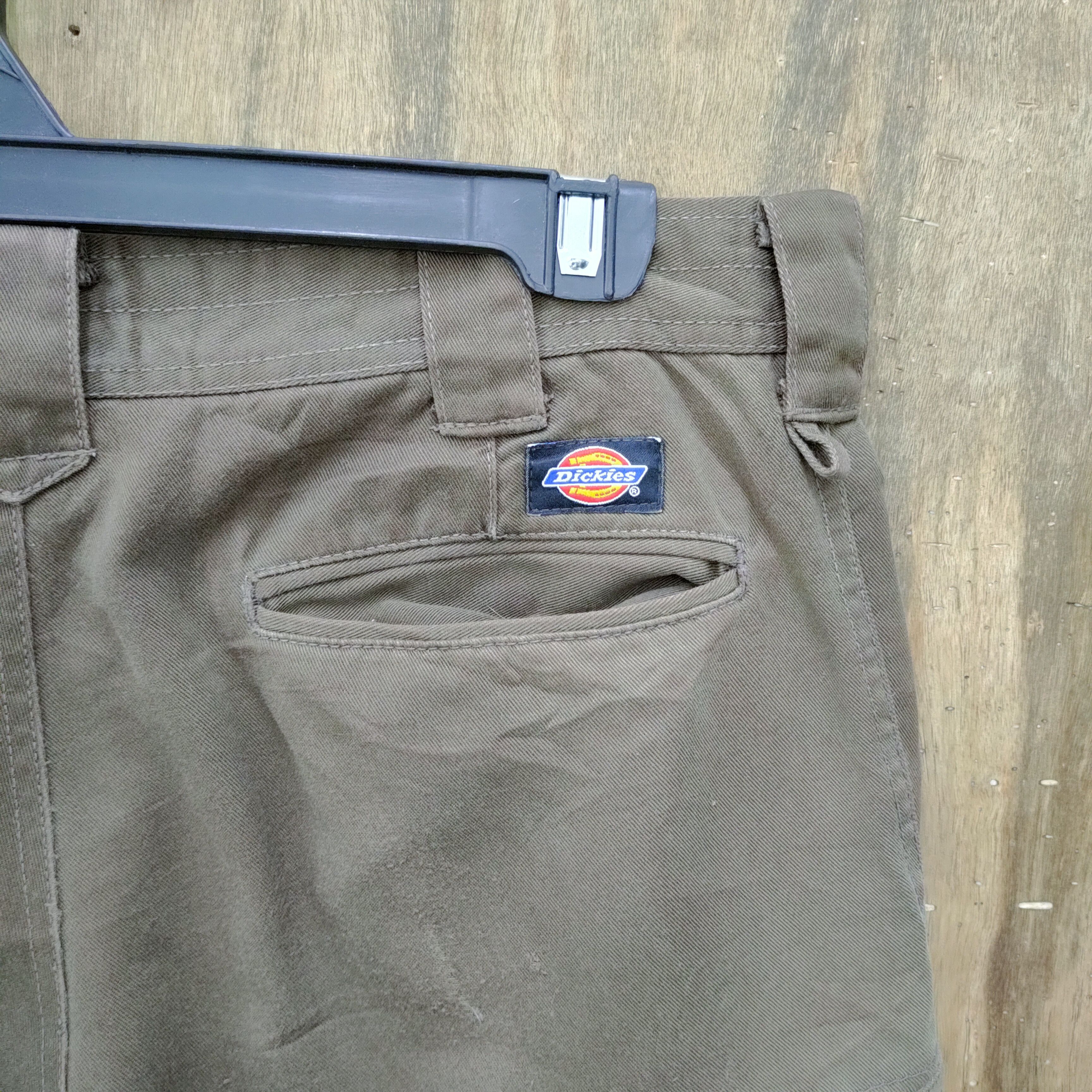 Dickies DICKIES FADED BROWN CARGO PANTS / DEMAGE KNEE Size US 32 / EU 48 - 8 Thumbnail