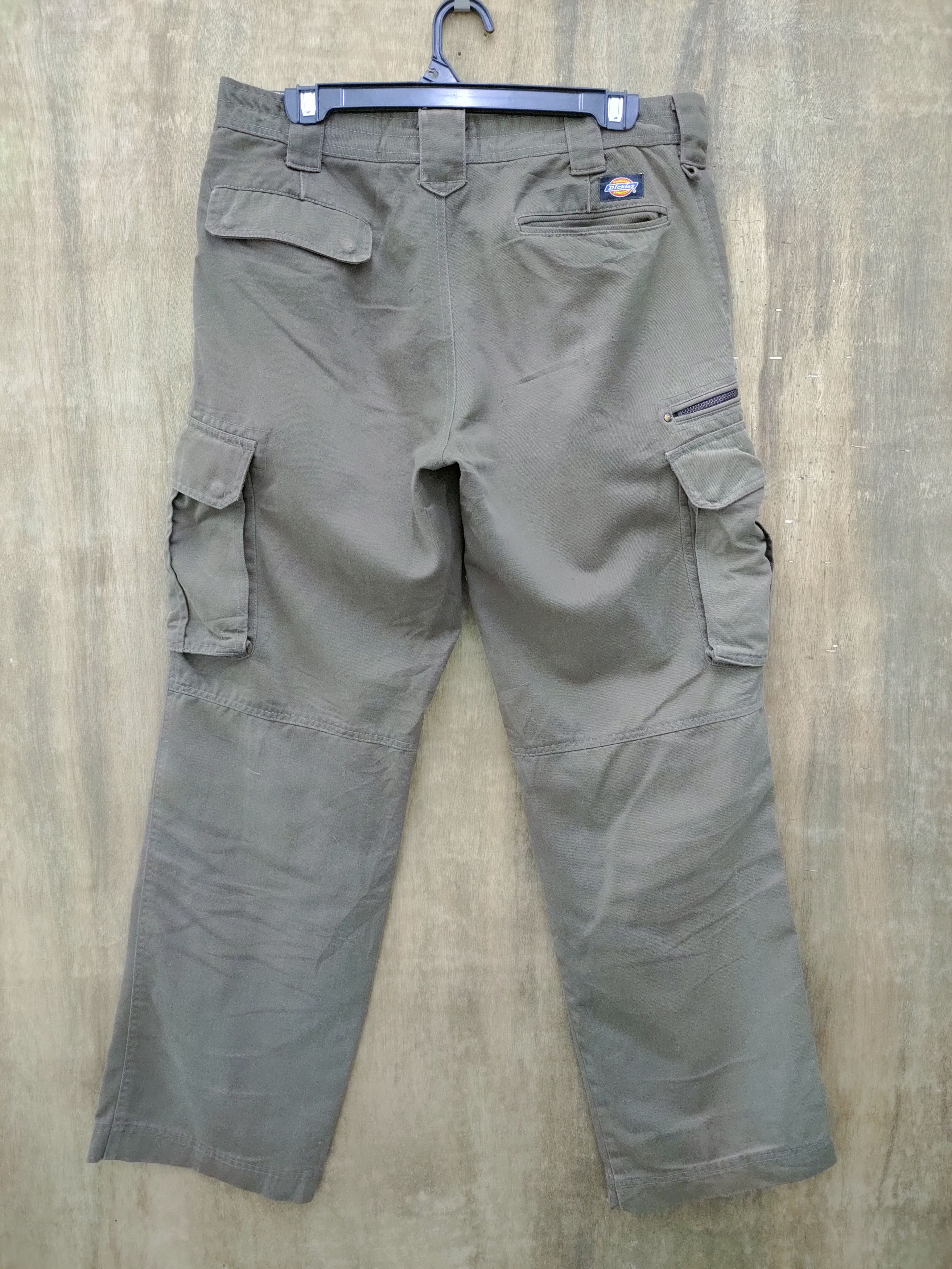 Dickies DICKIES FADED BROWN CARGO PANTS / DEMAGE KNEE Size US 32 / EU 48 - 5 Thumbnail