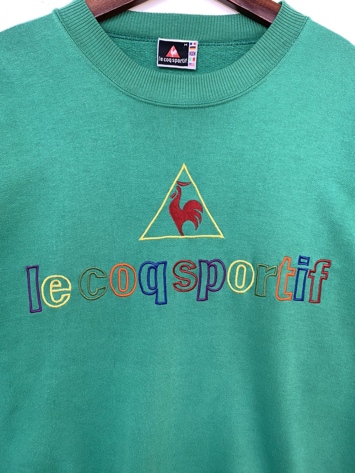 Le Coq Sportif Vintage 90s le Coq Sportif Embroidery Logo Sweatshirt Size US M / EU 48-50 / 2 - 3 Thumbnail