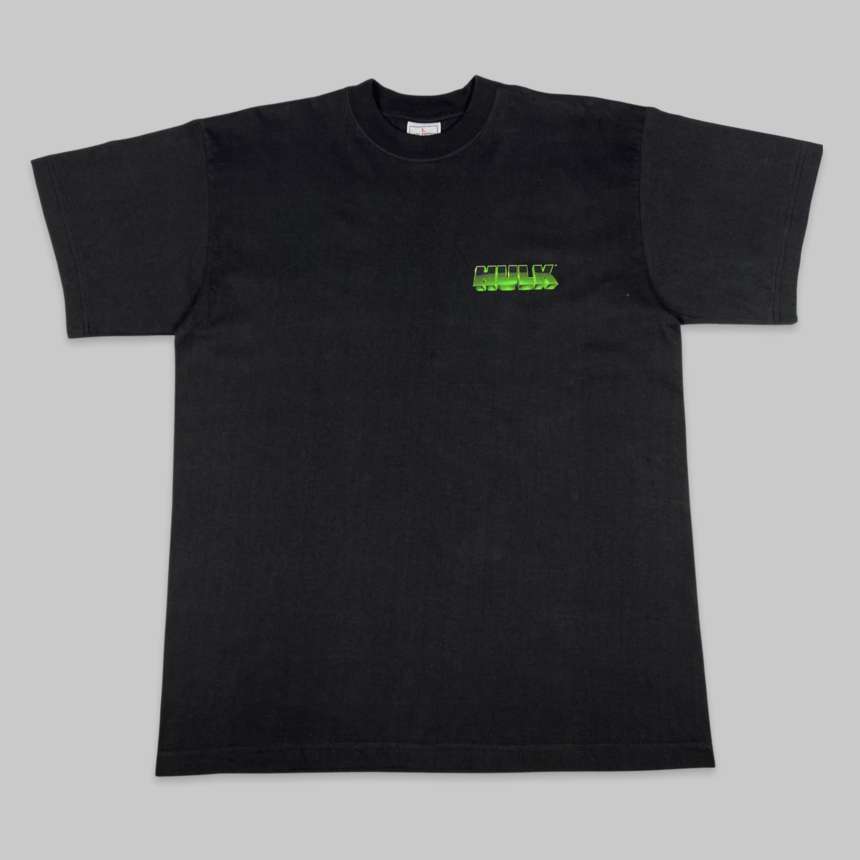 Marvel Comics Vintage 2003 Hulk Videogame Movie Sequel Marvel Promo Shirt Size US XL / EU 56 / 4 - 2 Thumbnail