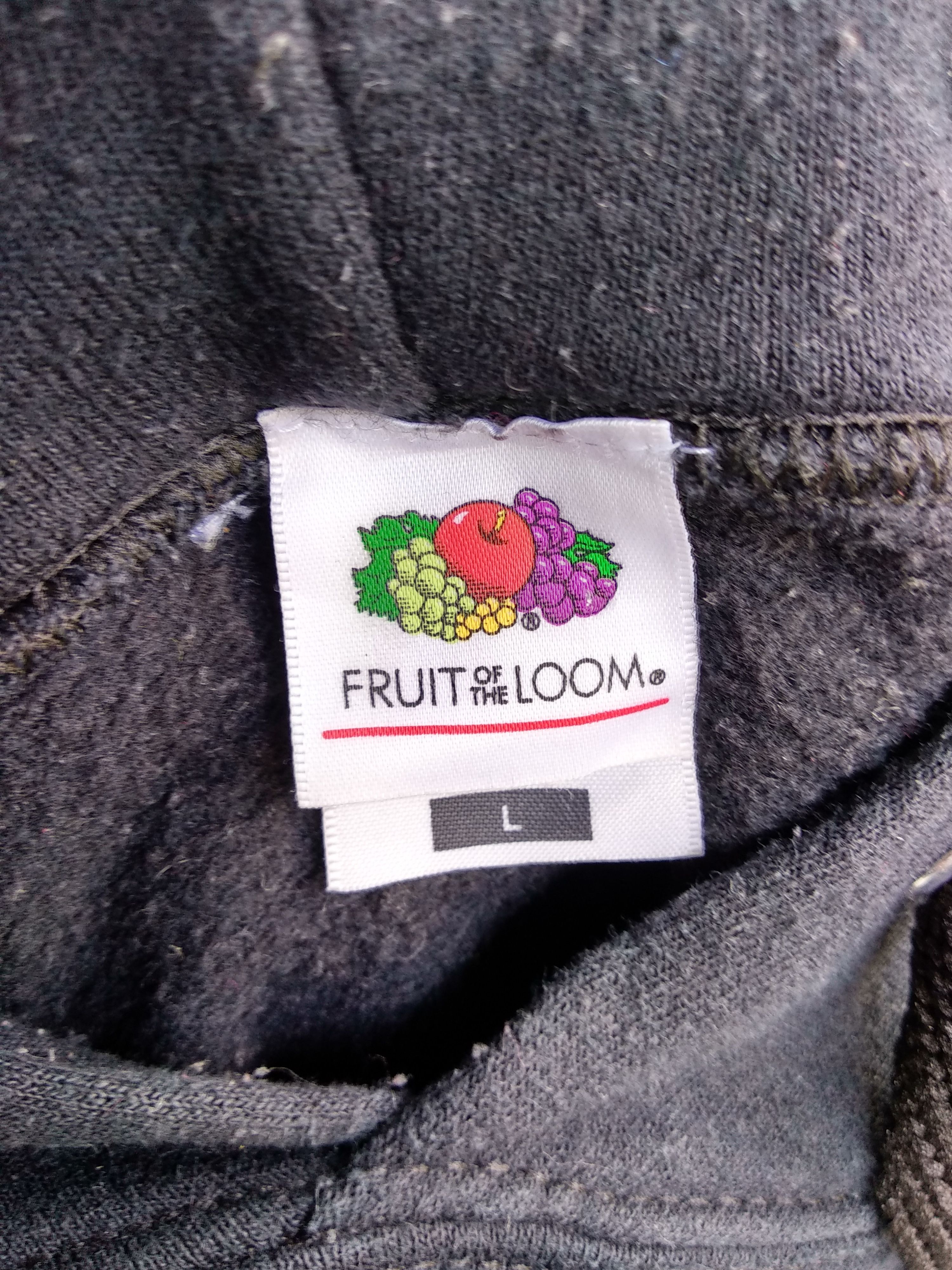Fruit Of The Loom Vintage 90’s Fruit of The Loom New York Hoodie/Size L Size US L / EU 52-54 / 3 - 4 Thumbnail