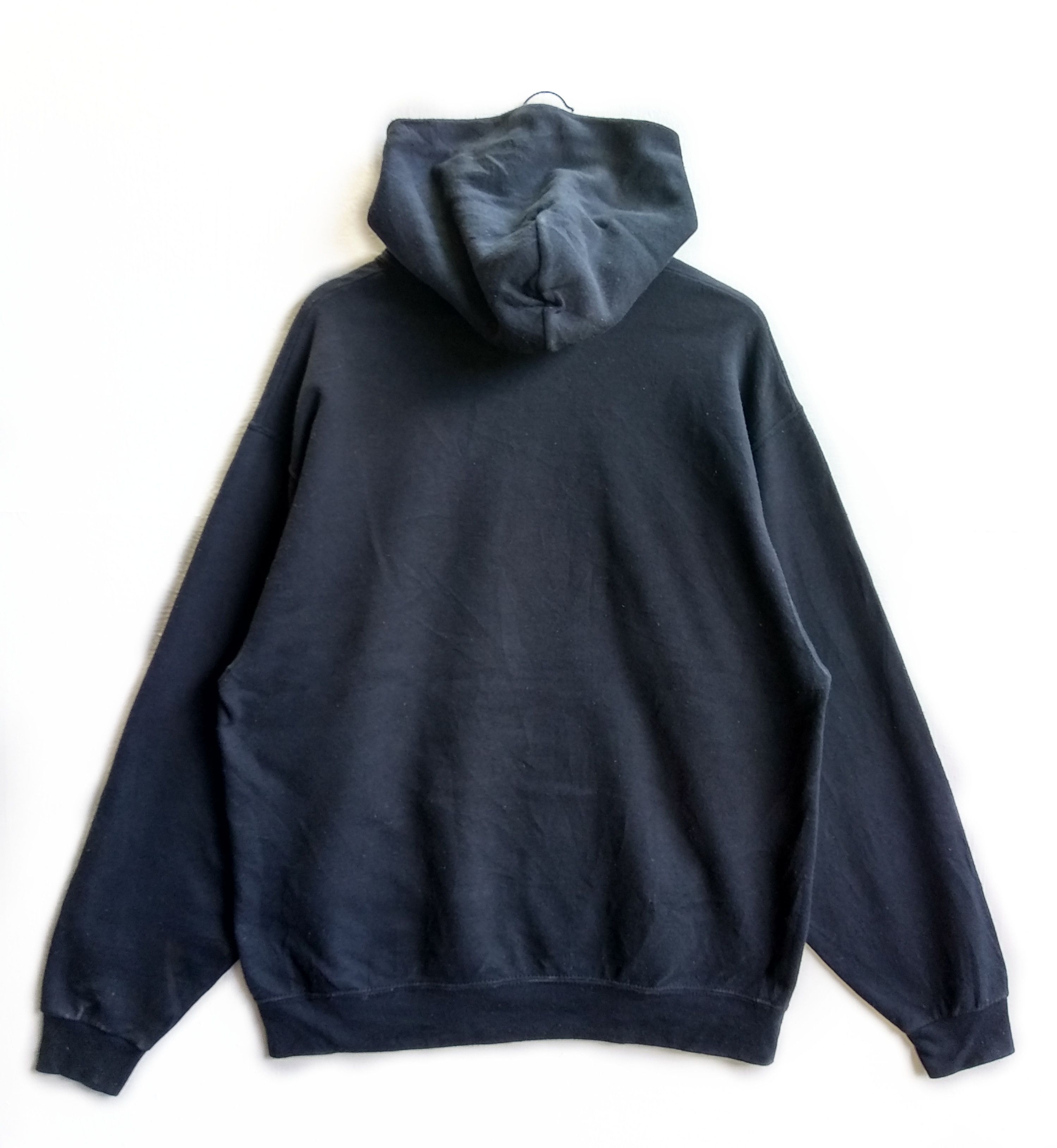 Fruit Of The Loom Vintage 90’s Fruit of The Loom New York Hoodie/Size L Size US L / EU 52-54 / 3 - 2 Thumbnail