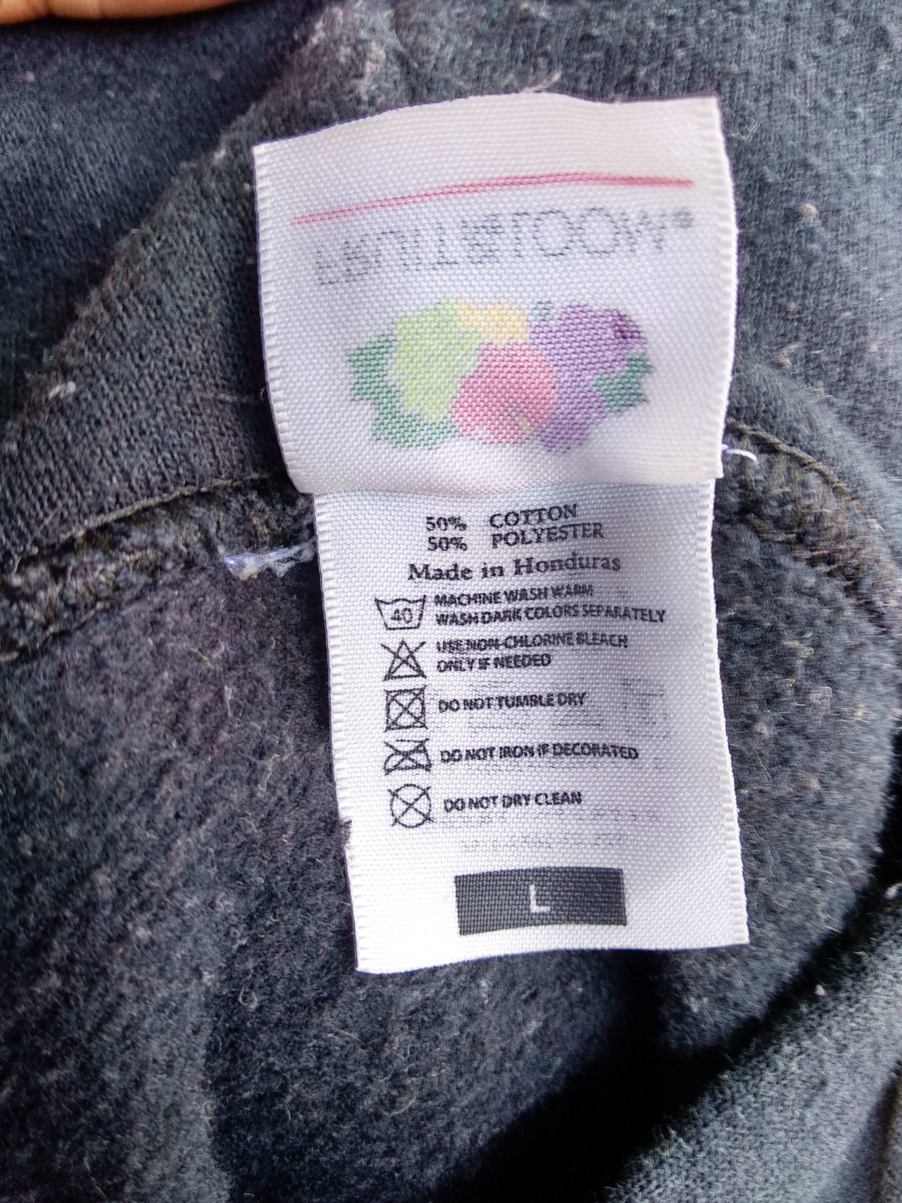 Fruit Of The Loom Vintage 90’s Fruit of The Loom New York Hoodie/Size L Size US L / EU 52-54 / 3 - 5 Thumbnail