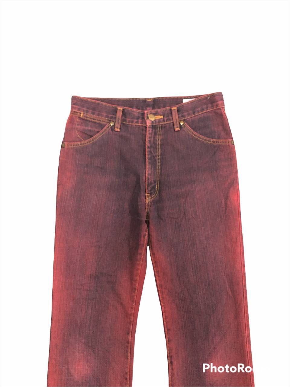 Vintage × Wrangler Vintage Wrangler Faded Marron Denim Pants Size US 29 - 3 Thumbnail