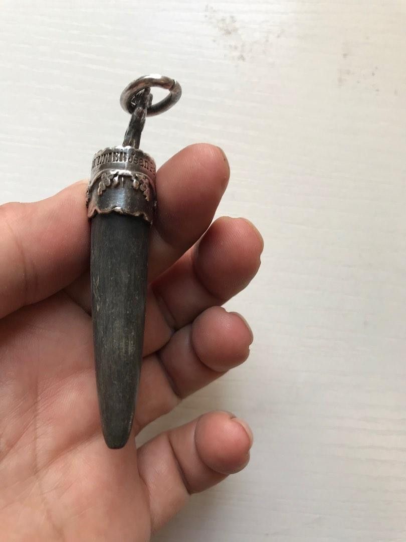 Jean Paul Gaultier Jean Paul Gaultier faux horn tooth claw Chain nozzle Size ONE SIZE - 6 Thumbnail