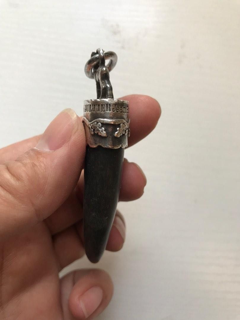 Jean Paul Gaultier Jean Paul Gaultier faux horn tooth claw Chain nozzle Size ONE SIZE - 4 Thumbnail
