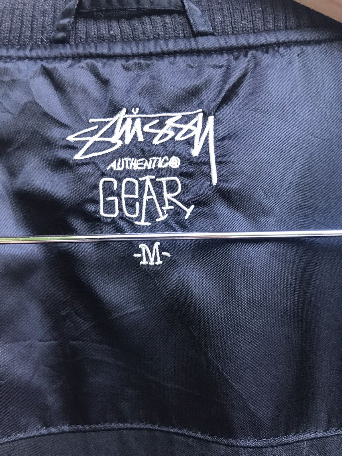 Stussy Stussy ‘Knowledge is King’ Satin Varsity Jacket Size US S / EU 44-46 / 1 - 9 Thumbnail