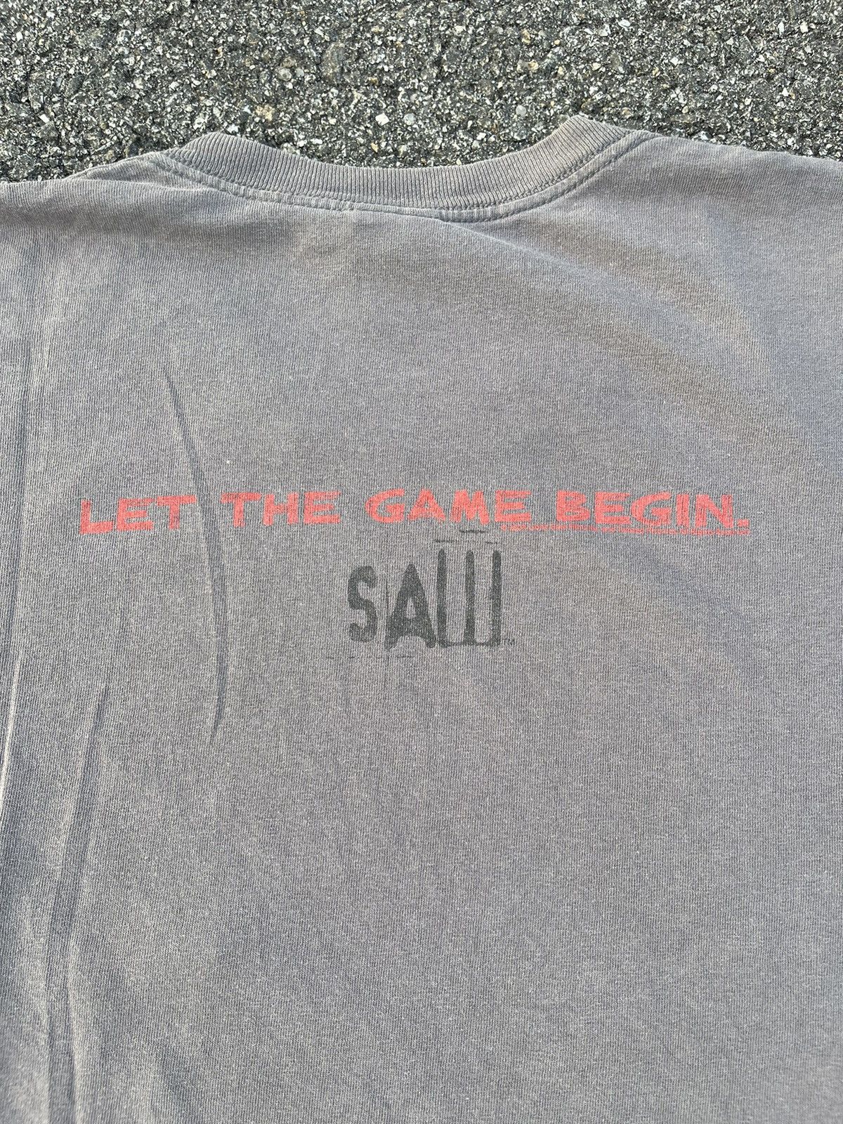 Vintage Vintage Saw Horror movie 2004 T-shirt Size US XXL / EU 58 / 5 - 13 Thumbnail