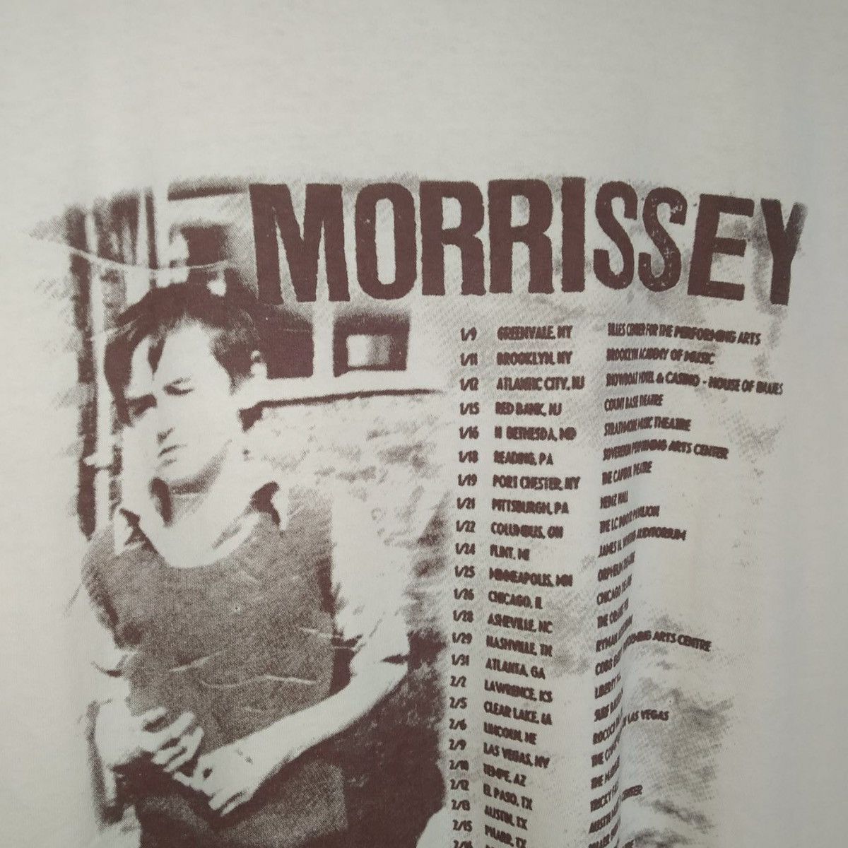 Band Tees Morrisey Alternative Rock Tour’12 Promo Music T-shirt Size US M / EU 48-50 / 2 - 6 Thumbnail