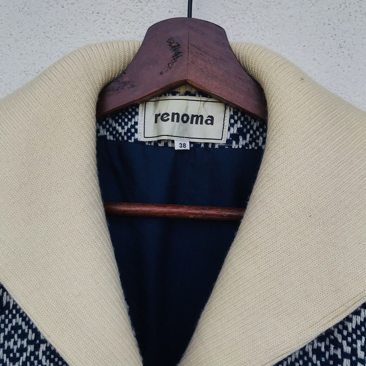 Renoma Renoma Vintage Bomber knitting shawl collar women jacket Size ONE SIZE - 5 Thumbnail