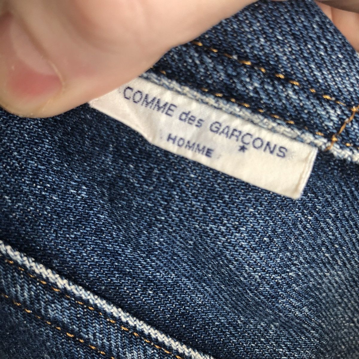 Comme des Garcons Comme Des Garcons 80’s Archive Denim Jeans Size US 28 / EU 44 - 4 Thumbnail