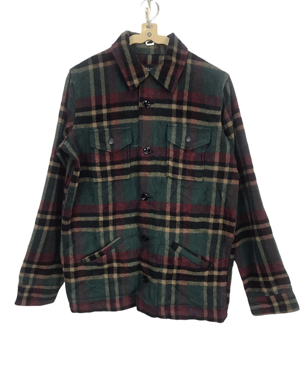 Flannel × Stussy 🔥BEST OFFER 🔥stussy wool flannel button up shirt Size US S / EU 44-46 / 1 - 1 Thumbnail