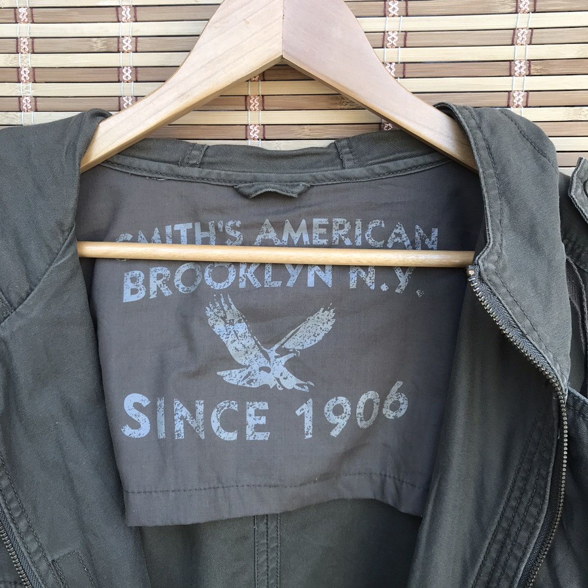Other Smith American Brookyln Green military parka jacket hoodie Size US XXL / EU 58 / 5 - 6 Thumbnail