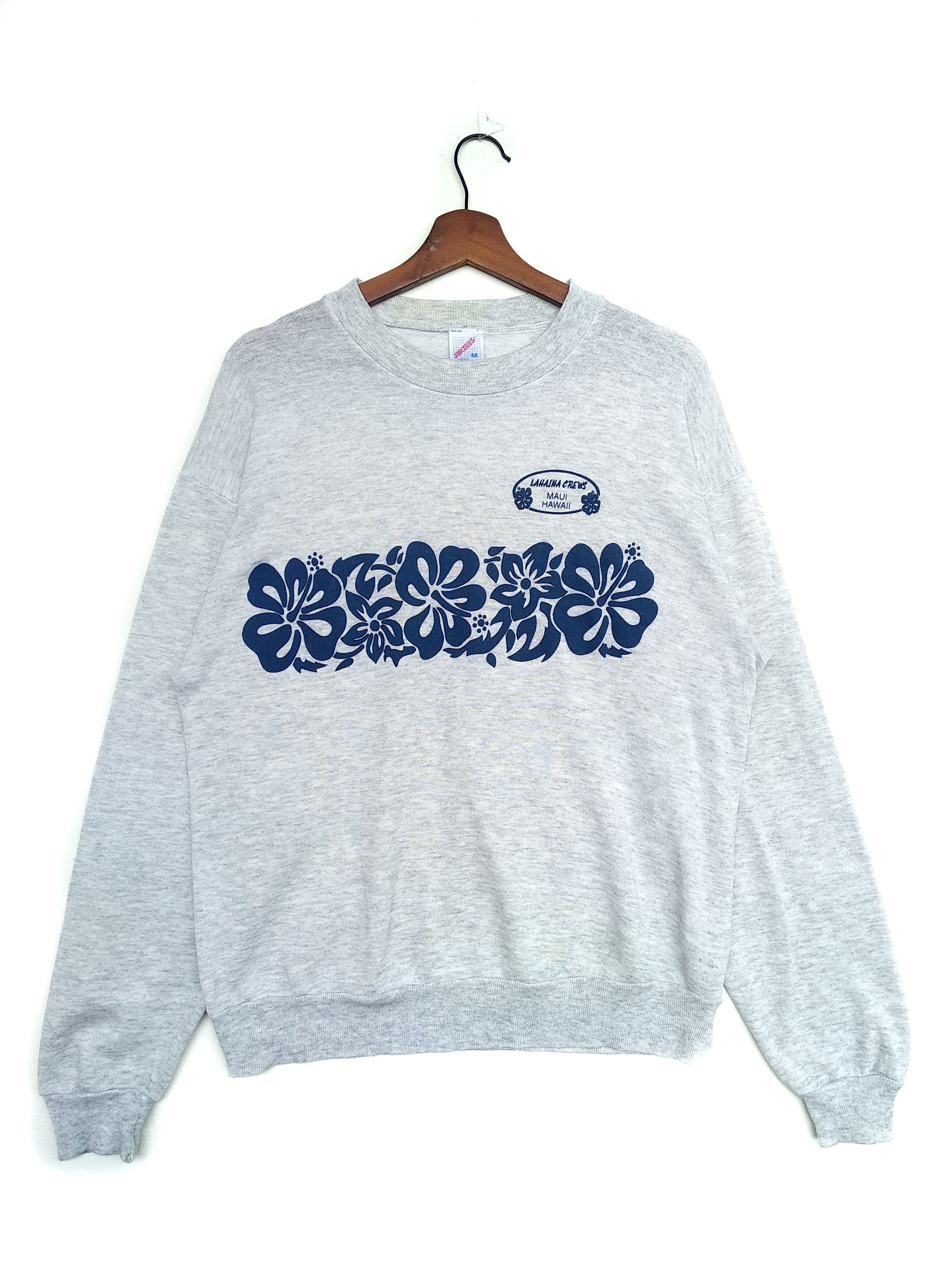 Jerzees Vintage Jerzees Hawaii Sweatshirt/Made In Usa/Size M Size US M / EU 48-50 / 2 - 1 Thumbnail