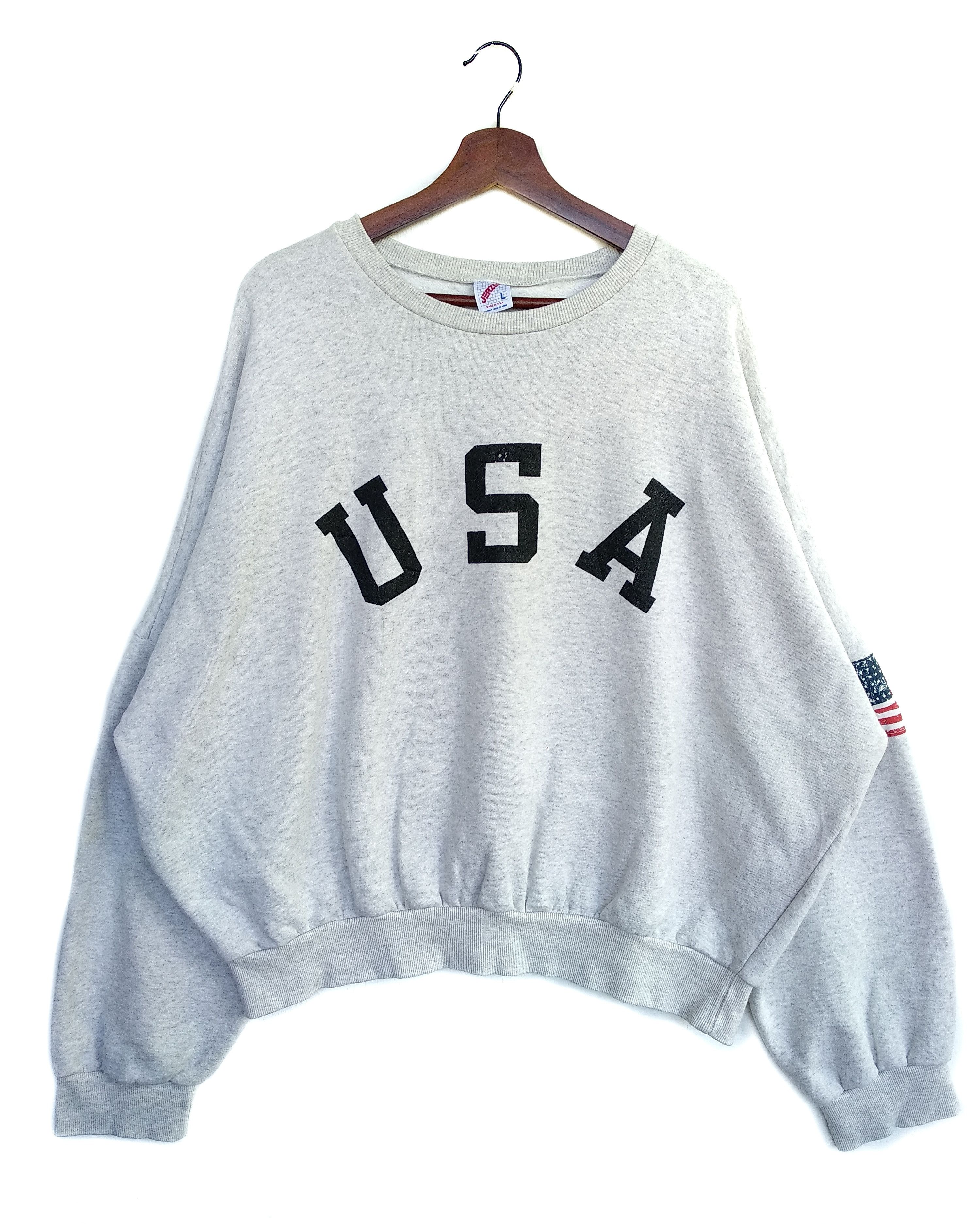 Jerzees Vintage JERZEES USA Big Spell Sweatshirt,/Size L/90s. Size US L / EU 52-54 / 3 - 1 Thumbnail