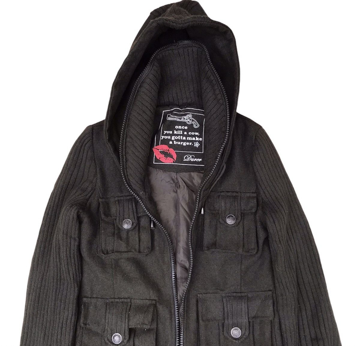 14th Addiction Durer Japan Multipocket zipper hoodie green military jacket Size S / US 4 / IT 40 - 6 Thumbnail