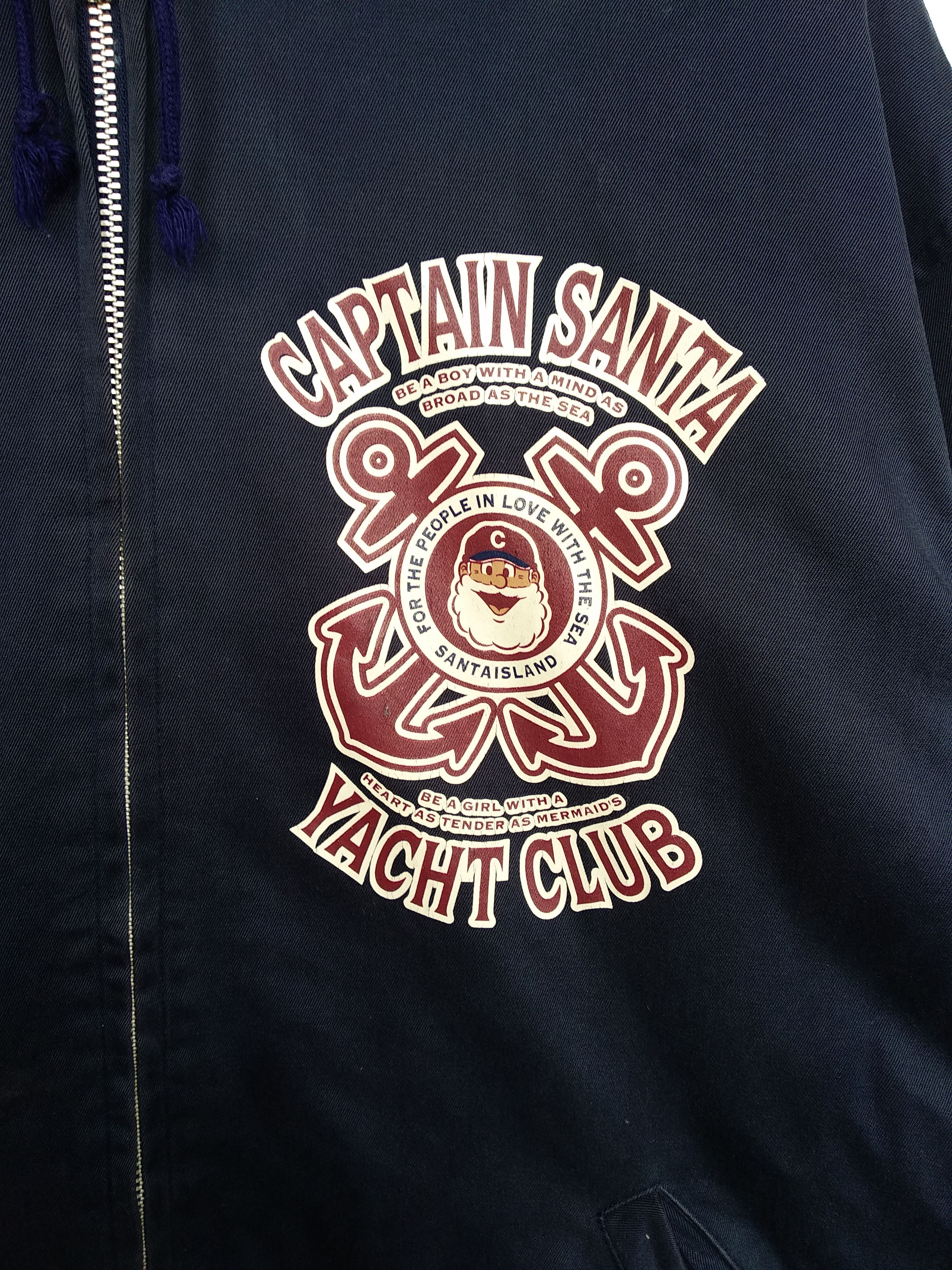 Japanese Brand Vintage Captain Santa Jacket Hoodie/Size M/Dark Blue Colour Size US M / EU 48-50 / 2 - 3 Thumbnail